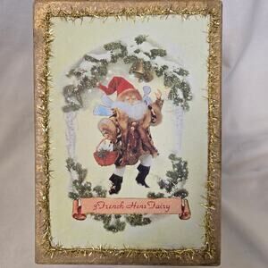 NIB Mark Roberts 3 French Hens Fairy Ornament 12 Days of Christmas Collection